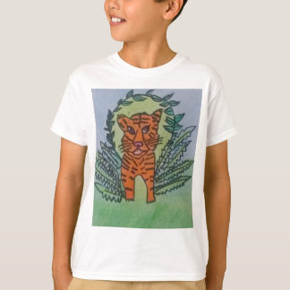 Camiseta tigre salvaje