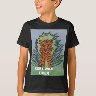 Camiseta Tigre salvaje
