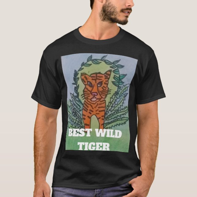 Camiseta Tigre salvaje (Anverso)