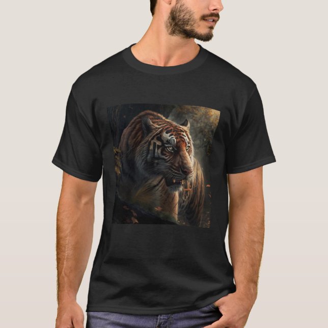 Camiseta Tigre salvaje (Anverso)