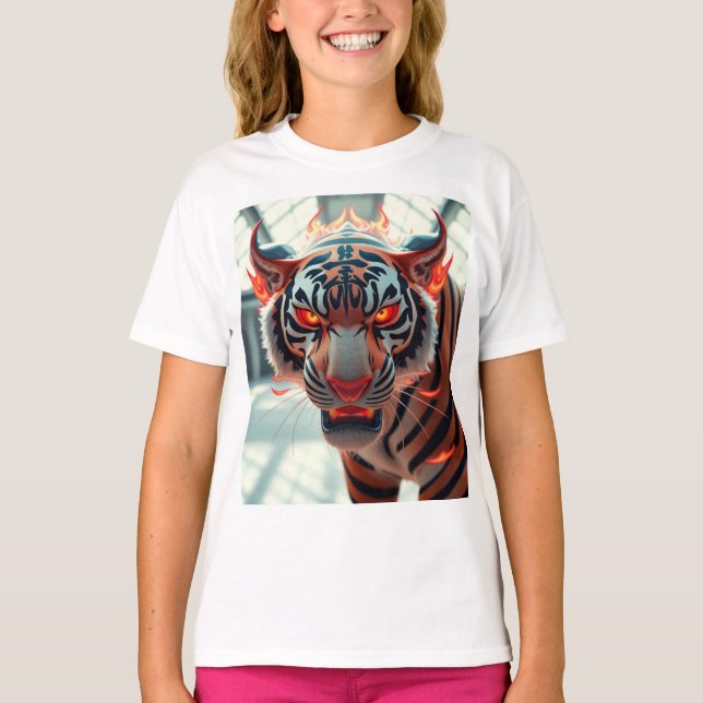 Camiseta Tigre Salvaje (Anverso)