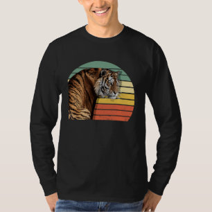 Camiseta Tigre Siberiano Animal en Peligro de Extinción Ret
