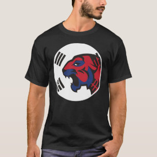 Camiseta Tigre siberiano de Corea del Sur