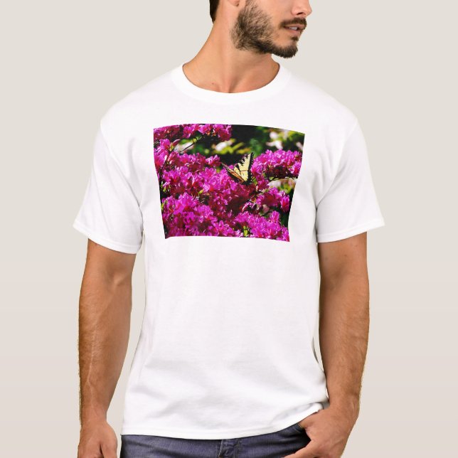 Camiseta Tigre Swallowtail en Azalea (Anverso)