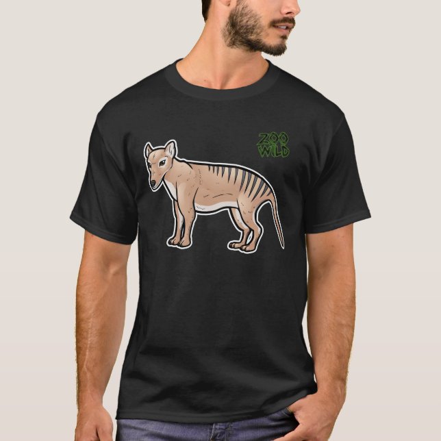 Camiseta Tigre tasmano (Anverso)