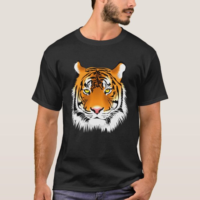 Camiseta Tigre Unisex para hombres mujeres niños y Chicas (Anverso)