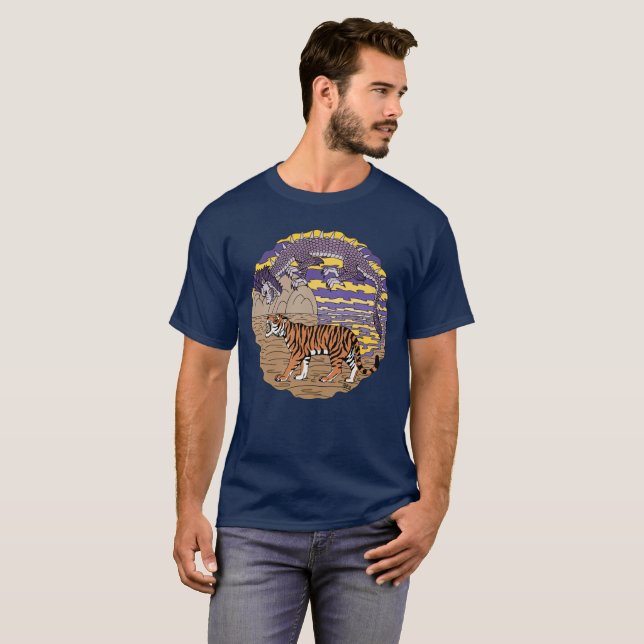 Camiseta Tigre y dragón (Anverso completo)