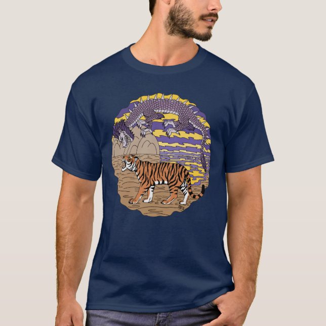 Camiseta Tigre y Dragón (Anverso)