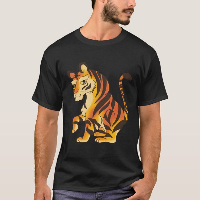 Camiseta Tigre y dragón (Anverso)