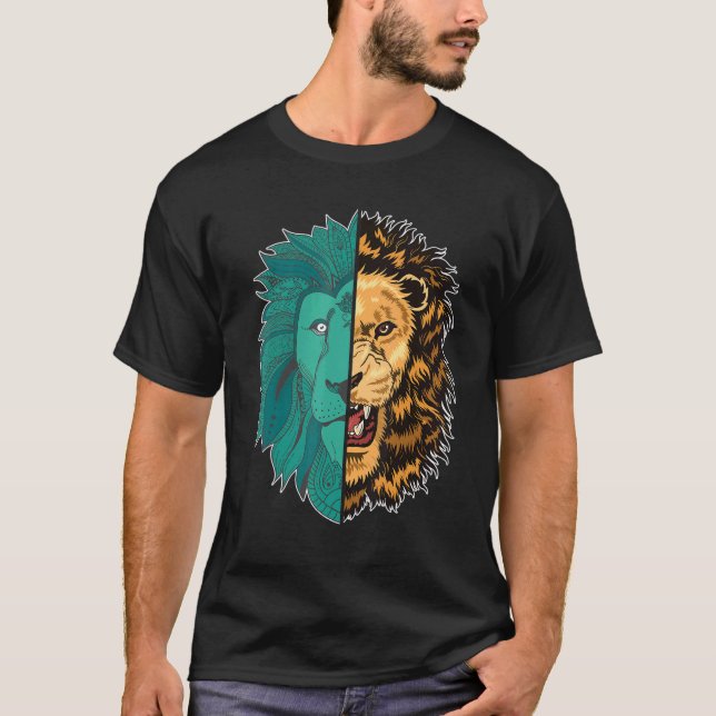 Camiseta Tigre, zoológico exótico, animal, depredador de az (Anverso)