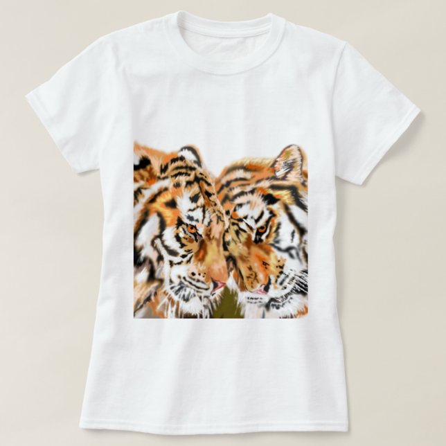 Camiseta Tigres: (Diseño del anverso)