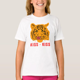 Camiseta Tigres - Beso - Beso oscuro