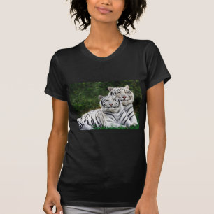 Camiseta Tigres blancos hermosos