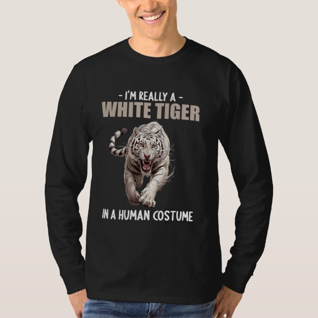 Camiseta Tigres blancos tigre blanco (Anverso)