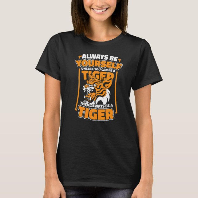 Camiseta Tigres de animales tigre (Anverso)