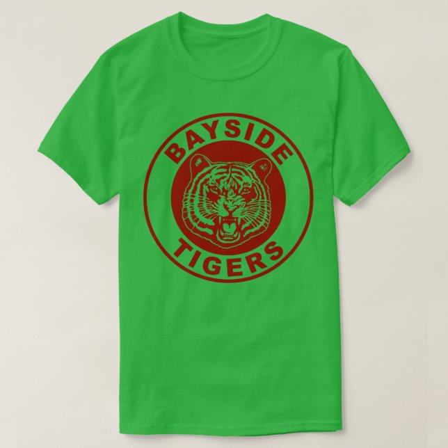 Camiseta Tigres de Bayside (Diseño del anverso)
