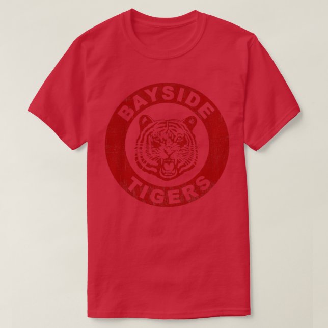Camiseta Tigres de Bayside Worn (Diseño del anverso)