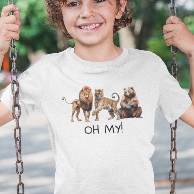 Camiseta Tigres de leones osos oh mi (Subido por el creador)
