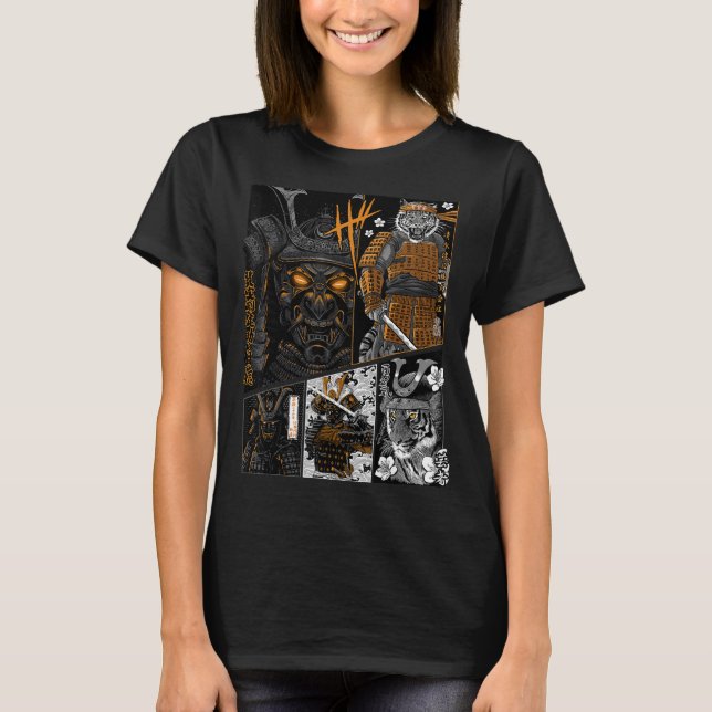 Camiseta Tigres de Samurai (Anverso)