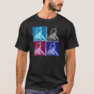 Camiseta Tigres del Pop Art