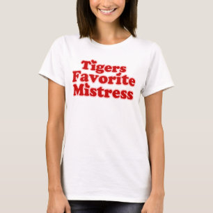 Camiseta Tigres favorecen a las mujeres amantes