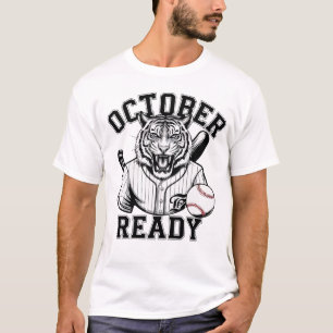 Camiseta Tigres listos para octubre