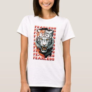 Camiseta Tigres mujeres blancas sin miedo