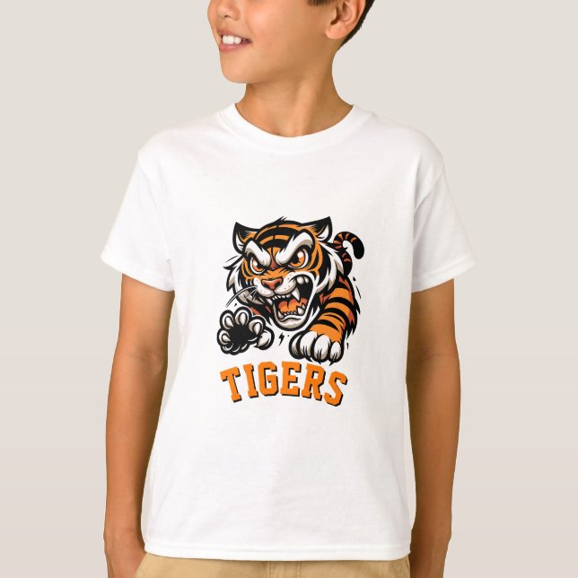 Camiseta Tigres niños (Anverso)