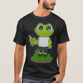 Camiseta Tijeras de barbero de rana