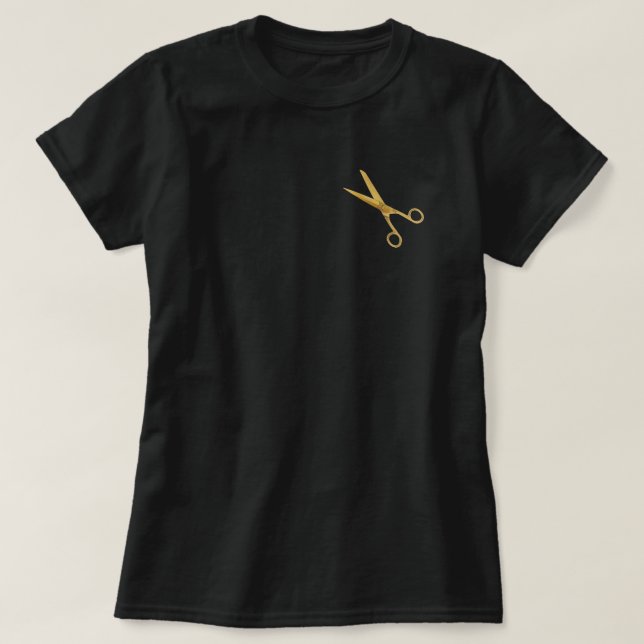 Camiseta Tijeras de oro (Diseño del anverso)