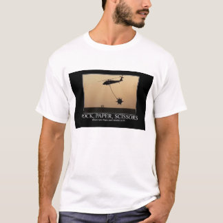 Camiseta Tijeras de papel de la roca: ¿Dónde ahora está su