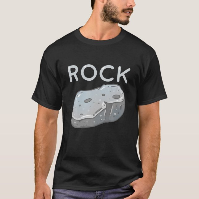 Camiseta Tijeras de papel de rock que coinciden con disfrac (Anverso)