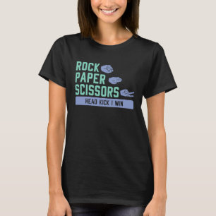 Camiseta Tijeras piedra papel karate