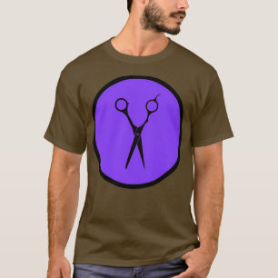 Camiseta Tijeras púrpura