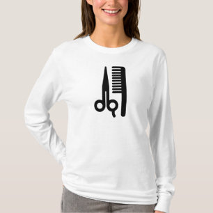 Camiseta Tijeras y peine