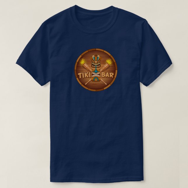 Camiseta Tiki Bar (Diseño del anverso)