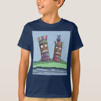 Camiseta Tiki Bird Plum T