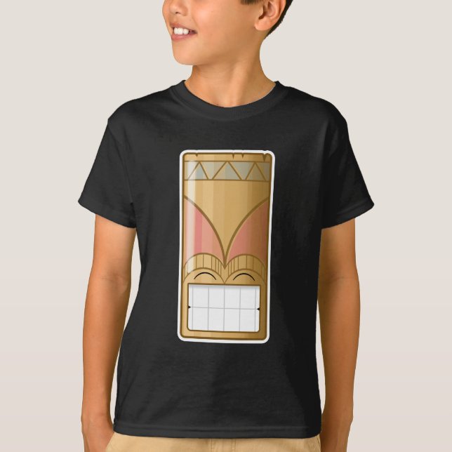 Camiseta Tiki feliz (Anverso)