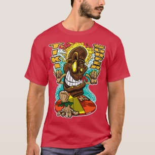 Camiseta Tiki Surfer TShirt