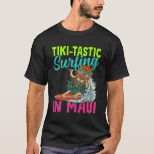 Camiseta Tiki-Tastic Surfing Hawai Luau Maui Py Tiki