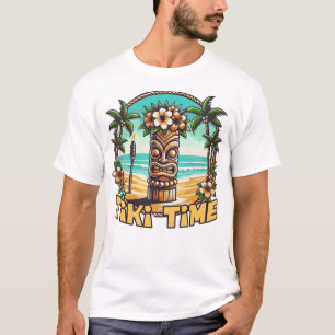 Camiseta Tiki Time - Escape de las islas tropicales