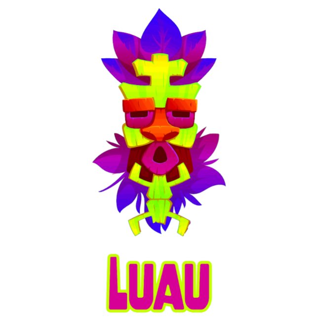 Camiseta Tiki Time Luau (Subido por el creador)