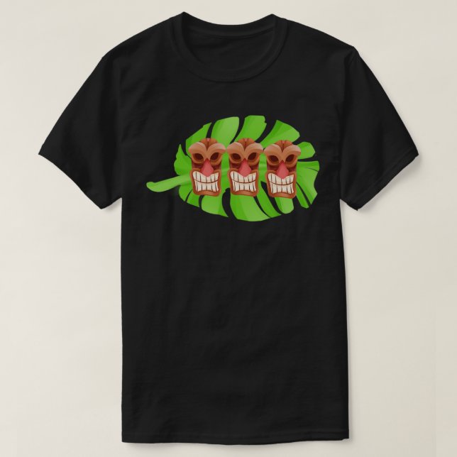 Camiseta Tiki TShirt (Diseño del anverso)