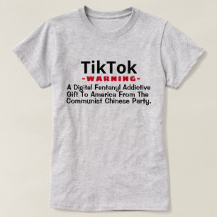 Camiseta TikTok - Un regalo adictivo de Fentanilo digital T