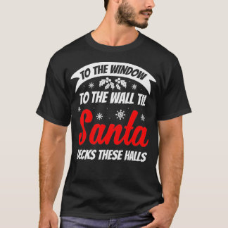 Camiseta Til Santa Decks Estos Salones Divertidos Navidades