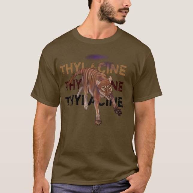 Camiseta tilacina (Anverso)