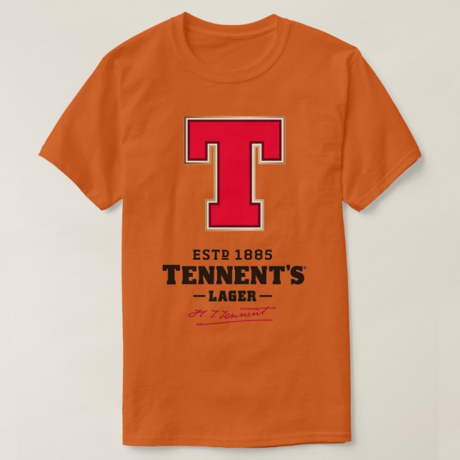 Camiseta Tile de Tennents 1 (Diseño del anverso)