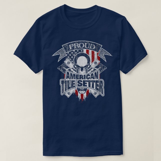Camiseta Tile Setter 5876 (Diseño del anverso)
