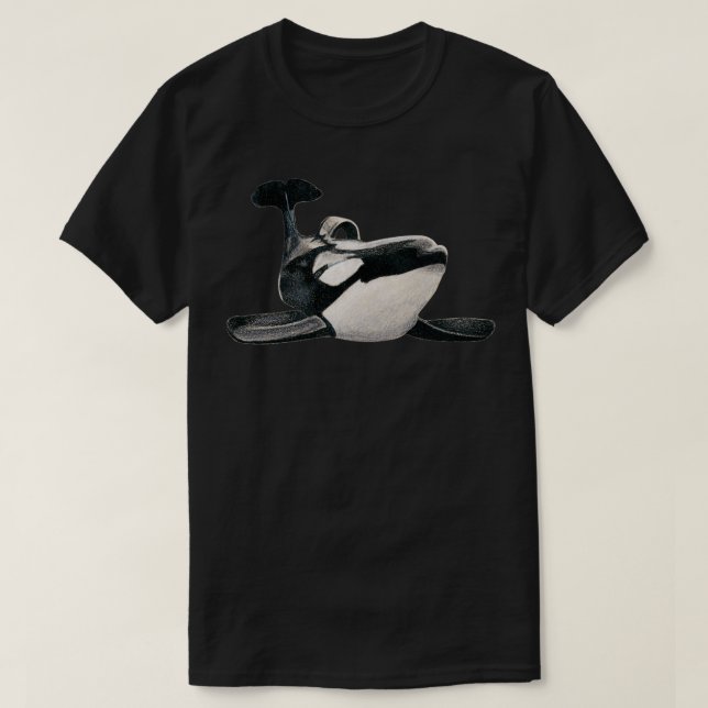 Camiseta Tilikum la ballena asesina (Diseño del anverso)