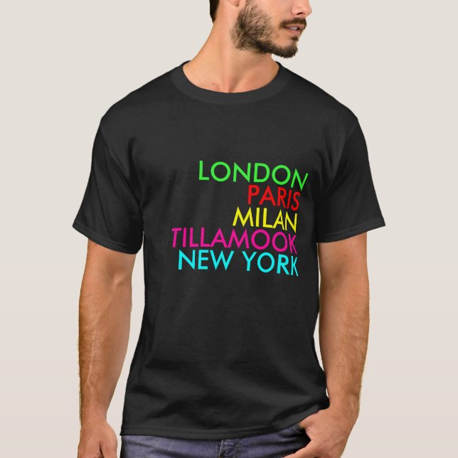 Camiseta Tillamook Oregon Shirt (Anverso)